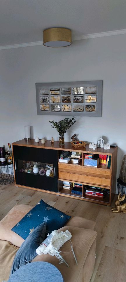 Anbauwand und Sideboard, Nussbaum in Schwülper