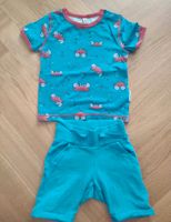 Maxomorra Set türkis Krabbe Hose T-Shirt Gr. 74/80 Berlin - Köpenick Vorschau