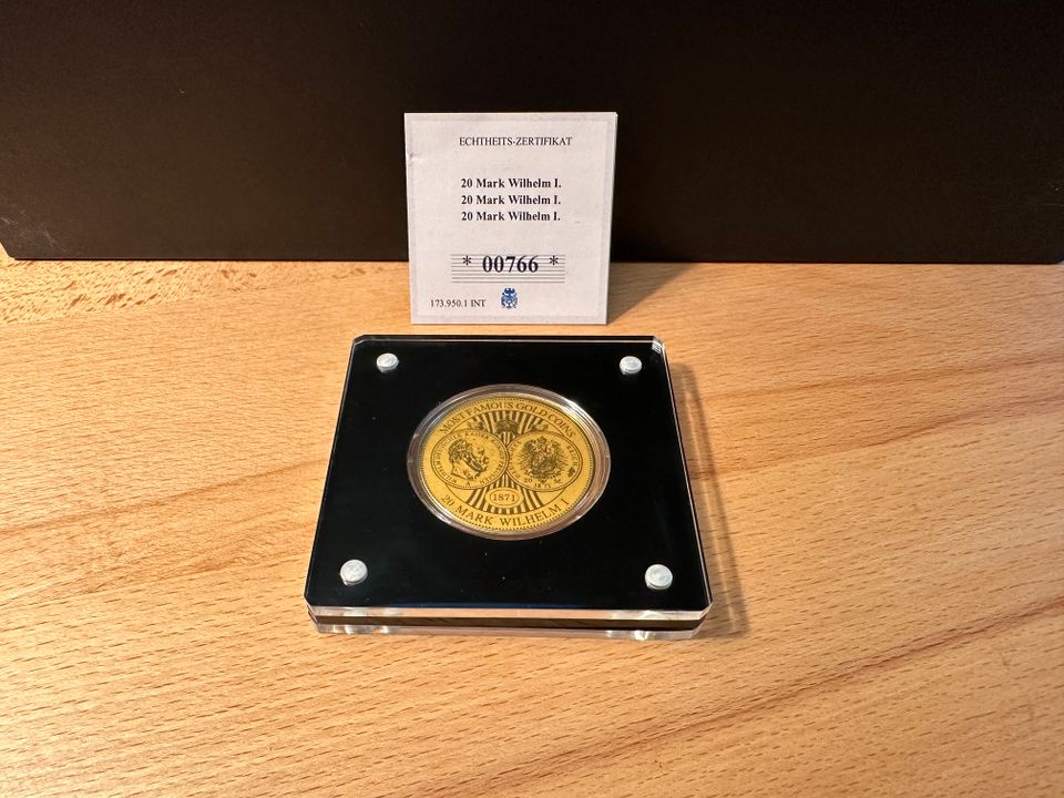 Goldbarren Motivbarren Feingold 1/500 1/200 oz Unze Gold 999 in Berlin