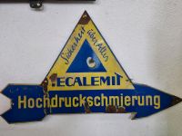 ❌️ Altes SAARBERG Emailleschild TECALEMIT Grube Maybach Saarland - Heusweiler Vorschau