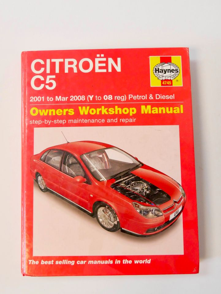 Citroen C5 Owners Workshop Manual Reparaturanleitung Haynes in Hamburg