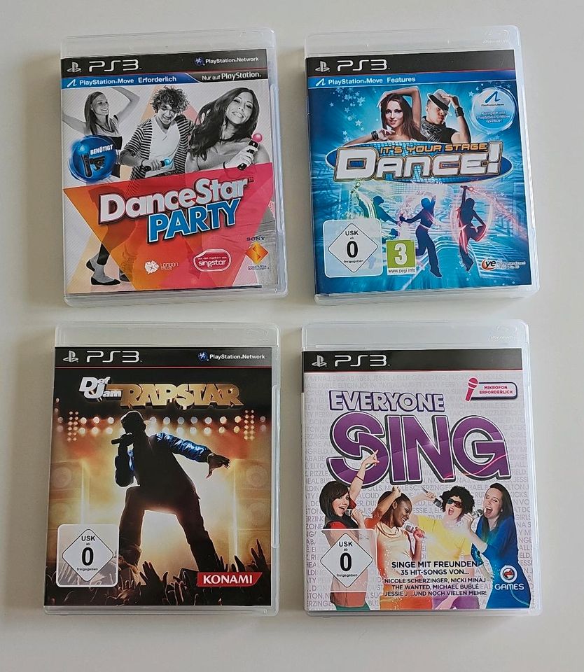 PS3 Dance Sing Tanz Singstar Spiele Sony PlayStation 3 Spiele in Kreuztal