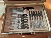 Grillbesteckkasten mit Messern im Koffer Niedersachsen - Peine Vorschau