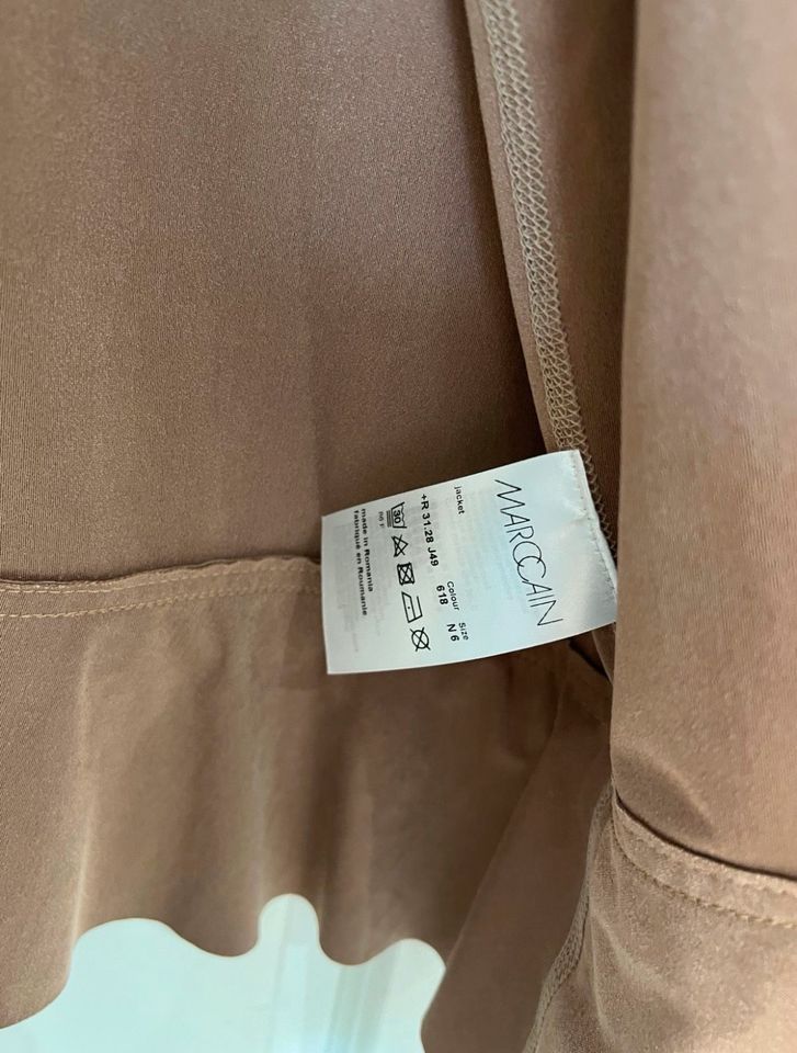 MARCCAIN Jacket Blazer Cognac Größe 42 NEU mit Etikett in Vellmar