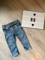 Jeans mit verstellbarem Bund Tigertasche 86 Niedersachsen - Braunschweig Vorschau