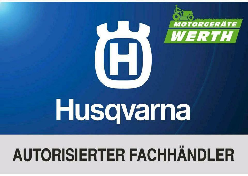 Rasentraktor Husqvarna TS 138L mit Schneeschild  Winterdienst in Schöffengrund