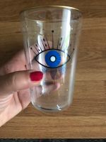 Wasserglas Boho evil eye Baden-Württemberg - Karlsruhe Vorschau