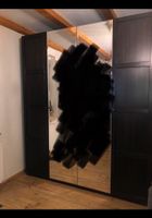 Ikea Pax Großer schwarzbrauner Kleiderschrank mit Spiegel Brandenburg - Cottbus Vorschau