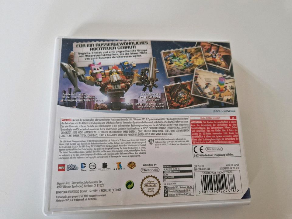 Nintendo 3DS Spiel Lego Movie the Videogame in Augsburg