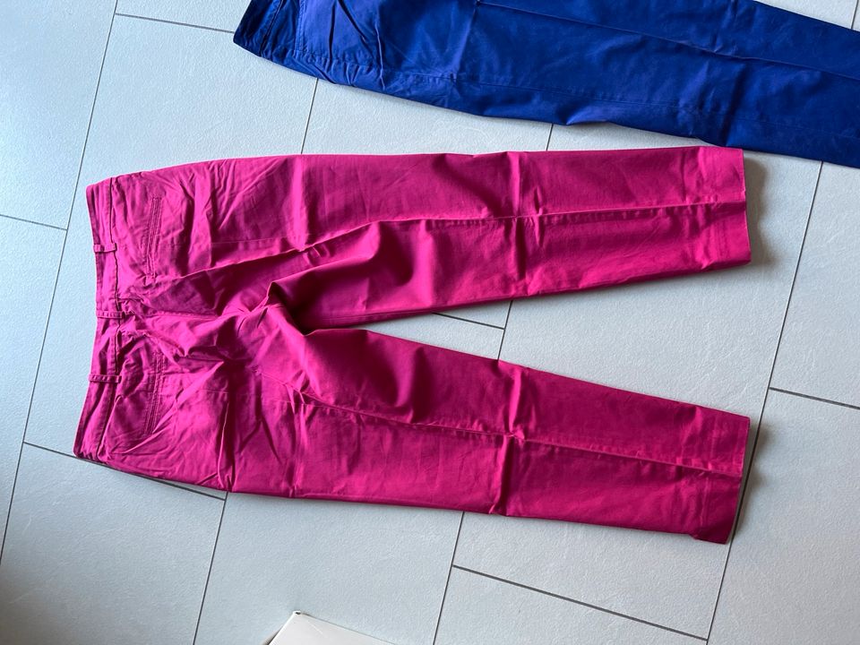 Esprit Hosen Sommer 3/4 - 7/8 Hose Gr. 36 /S Magenta/lila in Nienburg (Weser)