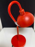 Tischlampe Schreibtischlampe rot Vintage 70er Jahre Space Age Nordrhein-Westfalen - Zülpich Vorschau