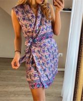 ZARA Wickel Kleid bunt Größe XS blau pink NEU Mini Muster Niedersachsen - Harsefeld Vorschau