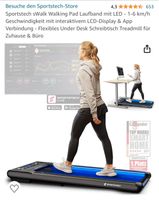 Sportstech sWalk Walking Pad Laufband mit LED - 1-6 km/h Bayern - Selb Vorschau