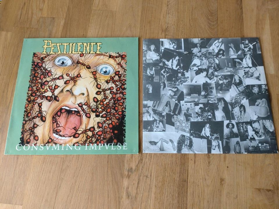 Pestilence Bodyfarm Carnation Vinyl Schallplatten LP Death Metal in Straubing