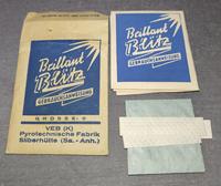 Brillant Blitz Größe 0 VEB Pyrotechnische Fabrik Silberhütte DDR Rheinland-Pfalz - Waldmohr Vorschau