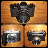 3 Fotoapparate Rolleiflex / Kodak / Yashica / Antiquariat Hessen - Kassel Vorschau