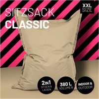 XXL Sitzsack für Indoor & Outdoor, beige Saarland - Lebach Vorschau