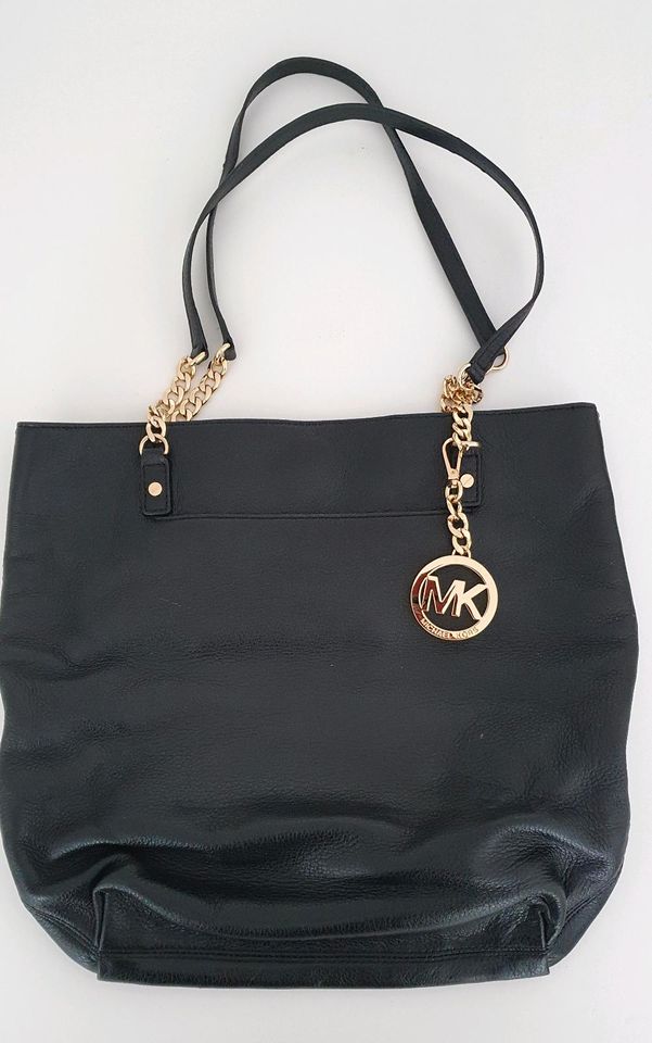 Michael Kors Daunenjacke + Shopper Tasche, Schwarz, 115€ in Niestetal