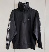 Adidas Pullover Schwarz Weiß Stehkragen in Gr. 38 Nordrhein-Westfalen - Recklinghausen Vorschau