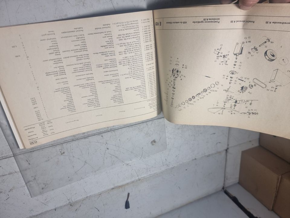 DDR Fortschritt E930 E931 E931.50 Ersatzteilkatalog letzte Versio in Chemnitz