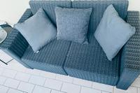 Alibert California 2er Sofa Polyrattan anthrazit Lounge Nordrhein-Westfalen - Gelsenkirchen Vorschau