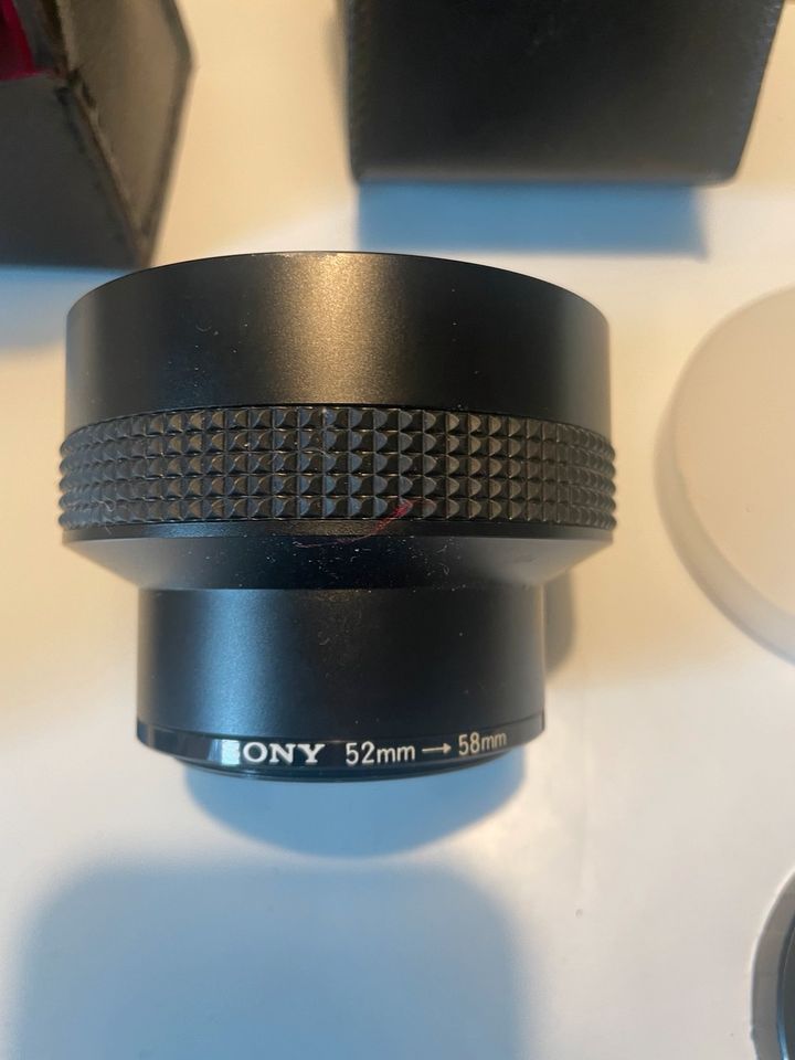 Sony Tele Conversion Lens Wide Conversion Lens VCL-1558A Vcl-0758 in Nürnberg (Mittelfr)