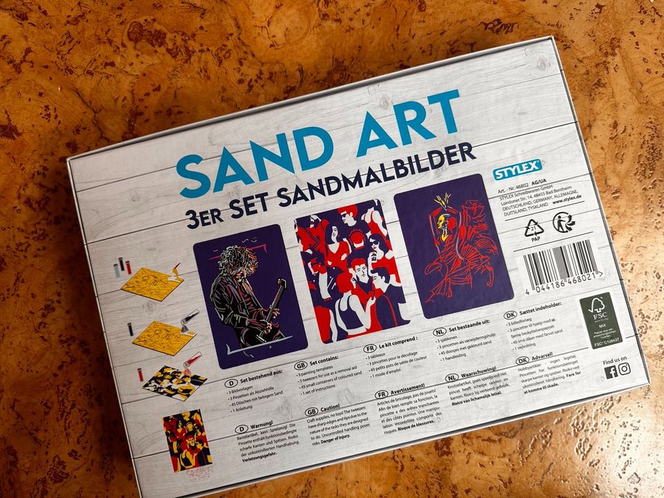 Sandbilder Set in Zeitz