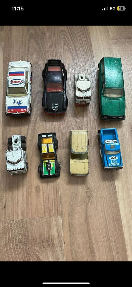 Matchbox Autos 70/80 Jahren in Kalkar