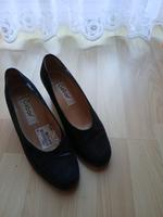 Elegante schwarze Halbschuhe mit feinem Glanz Nürnberg (Mittelfr) - Aussenstadt-Sued Vorschau