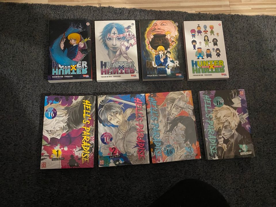 Hunter x Hunter und hell‘s Paradise zu verkaufen in Berlin