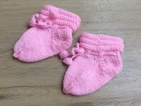 Söckchen Baby handmade pink Sachsen-Anhalt - Möser Vorschau