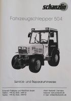 Schanzlin Service- u. Reparaturhinweise für Fahrzeugschlepper 504 Baden-Württemberg - Weisweil Vorschau
