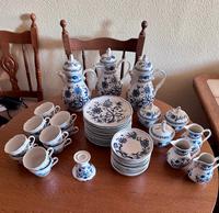 Kahla DDR Kaffeeservice Zwiebelmuster Porzellan Sachsen-Anhalt - Wernigerode Vorschau