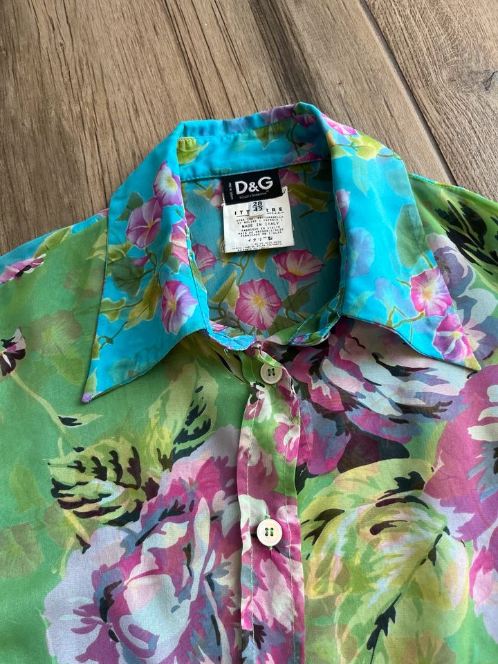 Original Dolce & Gabbana Seidenbluse Gr. S in Breitenberg