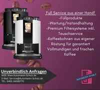Kaffeemaschinen mieten (inkl. Service) / Betriebsverpflegung Schleswig-Holstein - Lübeck Vorschau
