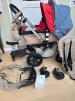 Kinderwagen Bugaboo chameleon 3 beige, rot, blau mit Extras Düsseldorf - Garath Vorschau