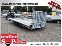 Vlemmix MT 354018 H - Maschinentransporter - Baggeranhänger 400 x 180 - 3500 kg mit ALU Boden und 100 KM/H Niedersachsen - Achim Vorschau