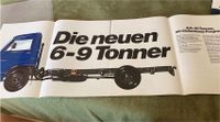 Ca 1980, erst Prospekt MAN 6-9 Tonner mit LT und 10-40to München - Trudering-Riem Vorschau