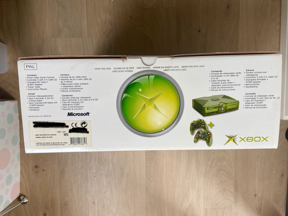 Original Xbox Classic CRYSTAL GREEN limited edition NEU in Erftstadt