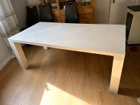 Esszimmer Tisch weiß Hochglanz 200cm x 100cm Hessen - Glauburg Vorschau