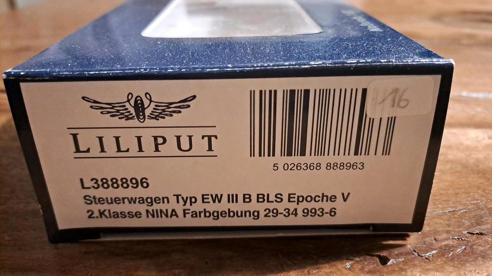 Liliput L388896 BLSHO DC Nina Steuerwagen  OVP in Wuppertal