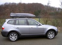 Exklusive Aerodynamische Premium Dachbox Skibox MobyDick 190 GRAU Nordrhein-Westfalen - Haltern am See Vorschau