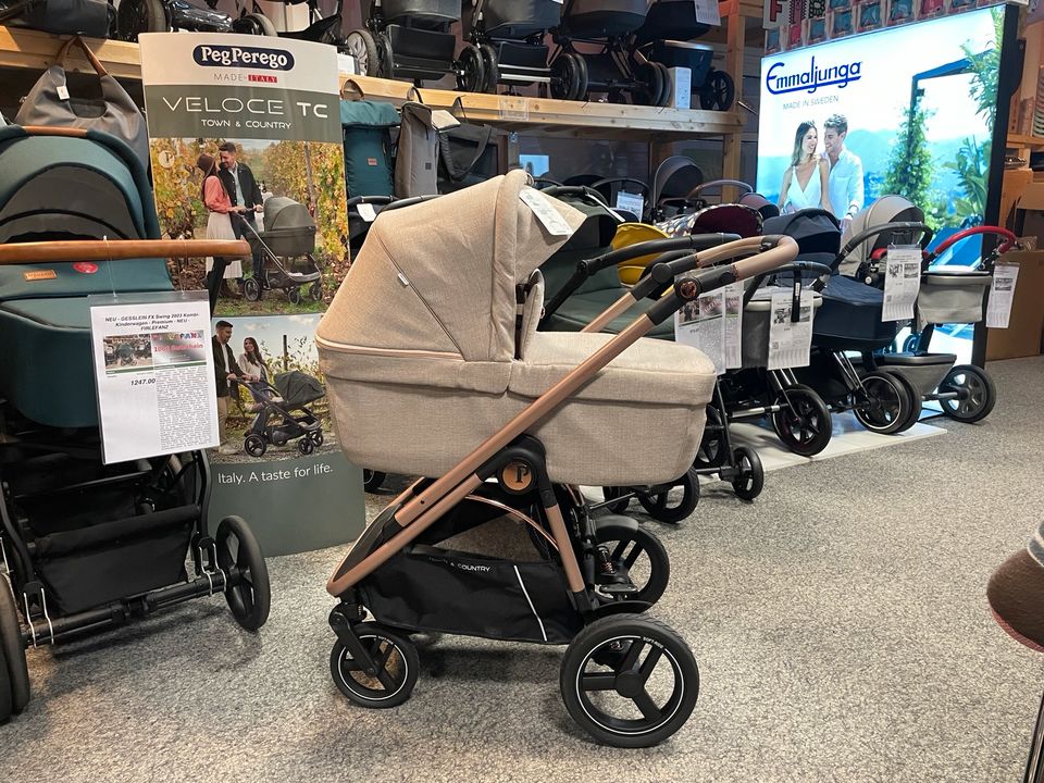 NEU - Peg Perego VELOCE TC 2023 Kombi-Kinderwagen - Messe-Aktion - NEU - FIRLEFANZ in Berlin