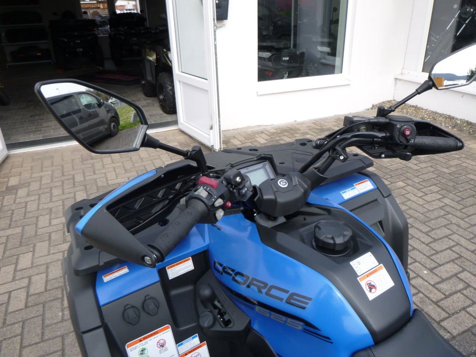 Neufahrzeug CFMOTO CForce 625 S DLX EPS (Servo)  LOF,   blau in Uhlstädt-Kirchhasel