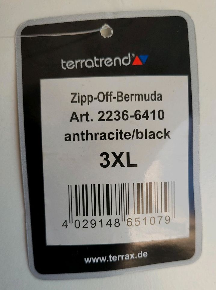 NEU - Herren TERRATREND Zipp-Off-Bermuda - Größe 3XL in Thedinghausen