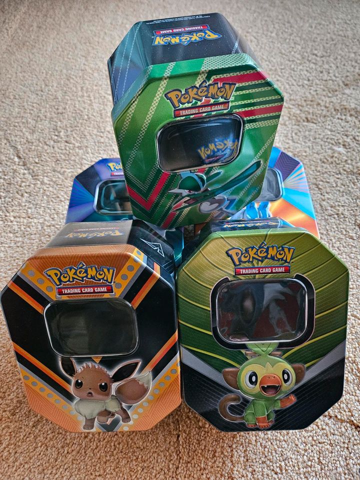 Pokemon Tin Boxen LEER in Neu Kaliß