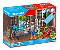 PLAYMOBIL City Life 70674 Geschenkset 'E-Bike-Werkstatt' Bayern - Würzburg Vorschau