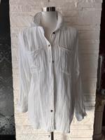 H&M Sommer Bluse Hemd weiß 36/S Hessen - Bebra Vorschau