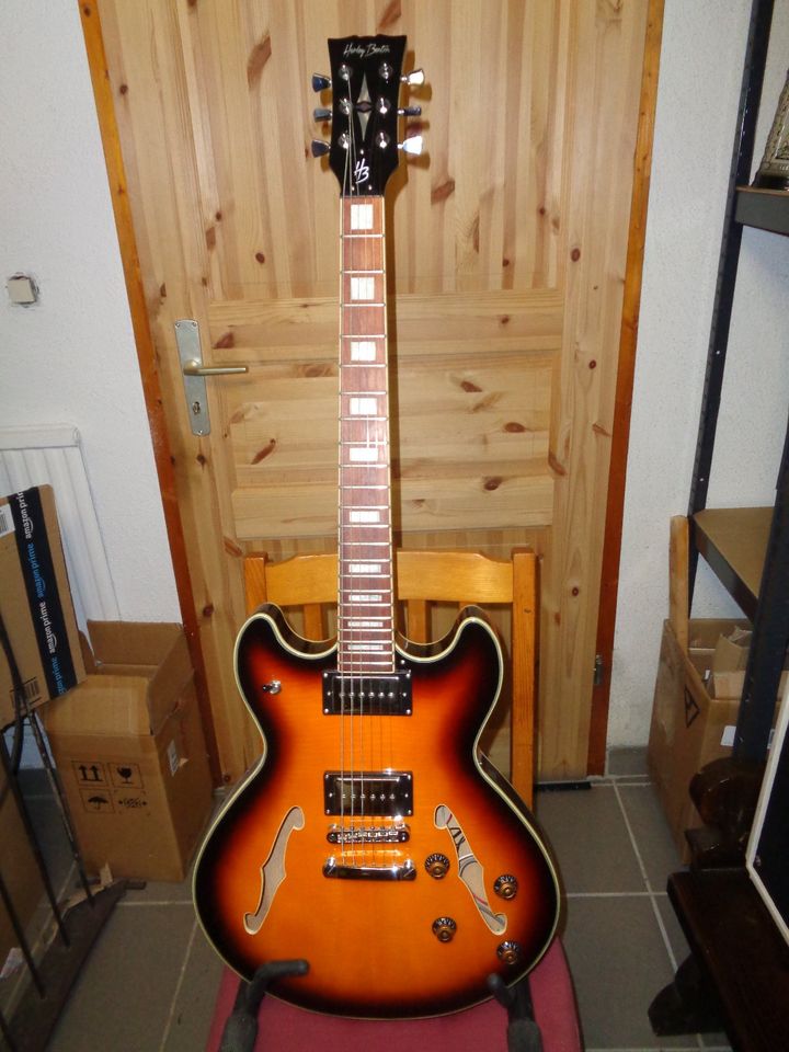 Harley Benton HB 35 Plus incl. Kwik Plug P 90 Pickups in Oftersheim