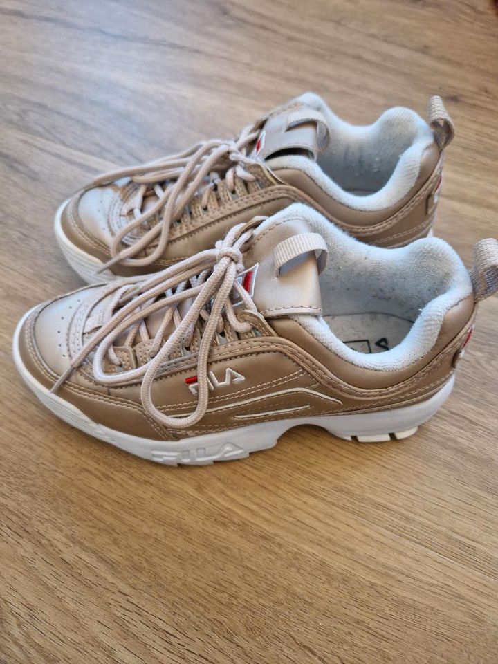 Fila rose cheap daim